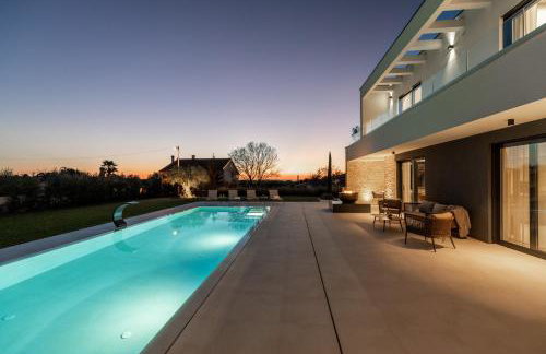 Villa Asmoa for 8 people near Porec with 45 m2 heated pool, wellness & sea view - Foto 17