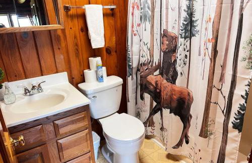 Cozy Log Cabin- W Fireplace - Foto 27