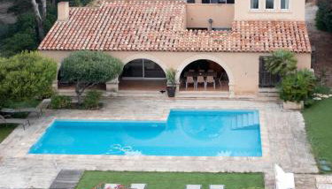 La Roche Bleue - Villa de charme avec vue exceptionnelle bord de mer piscine privée jardin et terrasse - Foto 1, Garden, sunbed, Garden view