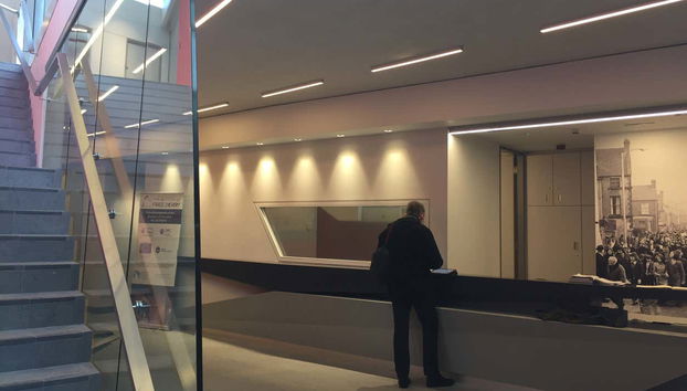 Exploring the museum