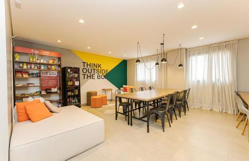 One House – Academia, Piscina e Coworking | Gonzaga Stays - Foto 11