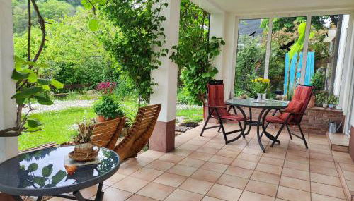 Ferienwohnung "Dorfblick" - Foto 3, Garden, Garden view