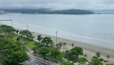 Apartamento Frente a Praia do Embare Santos - Foto 3