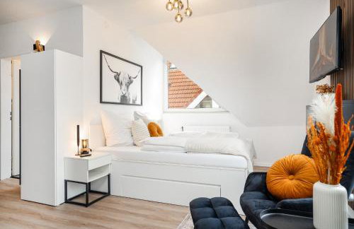 NEU! Modernes Apartment am Larrelter Tief - Balkon, Privatparkplatz & FIRE TV! - Photo 3