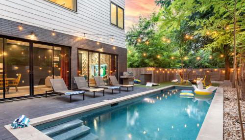 Luxury Group Retreat Near Rainey - Pool, Fire Pit - Foto 2, sunbed