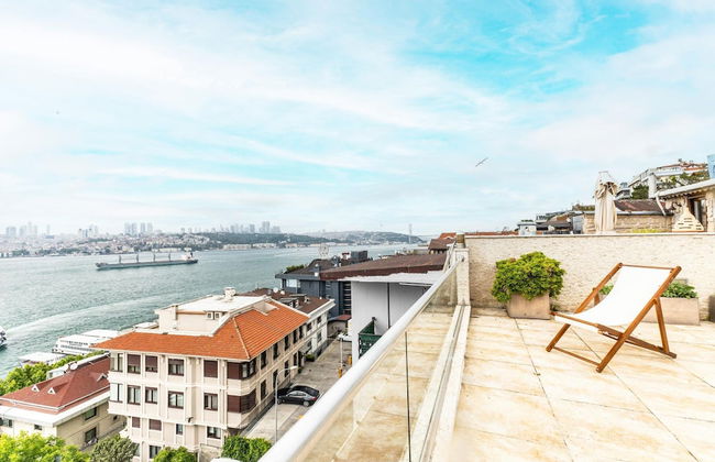 Duplex Flat w Panoramic Bosphorus View and Terrace - Foto 2