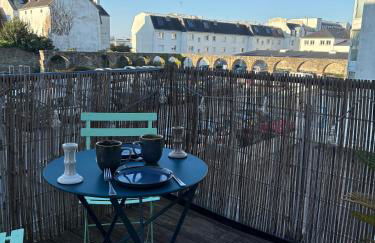 Charmant studio avec terrasse hyper-centre de Vannes à 5 min du Port et des Remparts - Foto 4