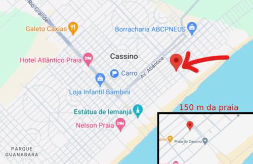 Kitnet a 150m da praia com Ar Condicionado - Foto 8