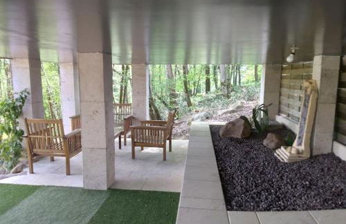 chalet sur pilotis en perigord - Foto 8