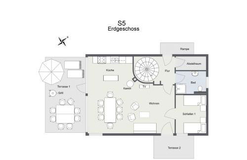 Wiesengeflüster S5 Gruppenhaus haustierfrei mit Aussicht, Wiese und Müritznähe - Foto 16