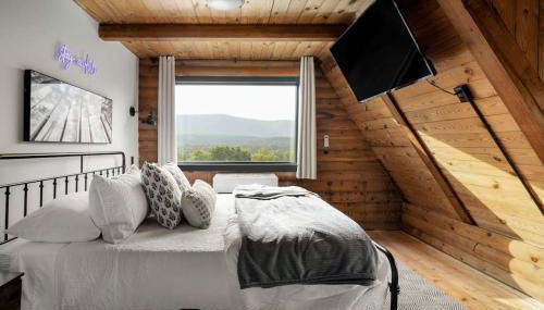 Riverside Rose Cabin: Luxe*LogCabin*MtnView*Sleeps12*Secluded*Shenandoah - Foto 5