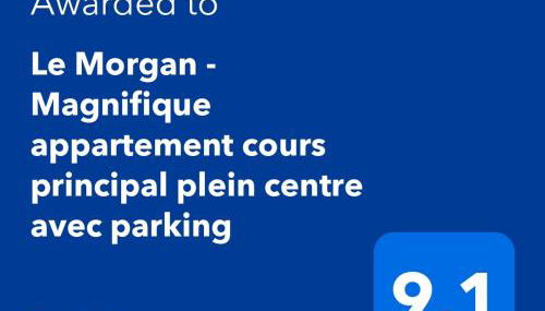 Le Morgan - Magnifique appartement cours principal plein centre avec parking - Foto 2