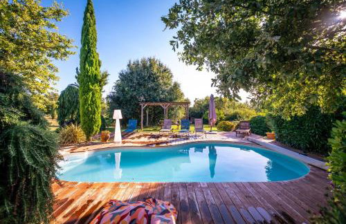 Villa Magarre Climatisée, Piscine Chauffée, Spa, dans un Cadre Naturel Envoûtant - Foto 42