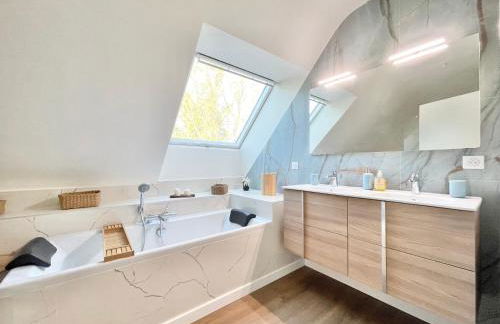 VILLA BREIZH RIVIERA - La plage au bout du jardin ! - Foto 37