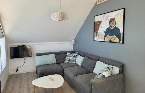 Tipoz'Immo - Brise Marine 1 accès direct plage - vue mer - spot de surf - wifi inclus - linge inclus et lits faits - balcon - parking gratuit - proches des commerces - Foto 11