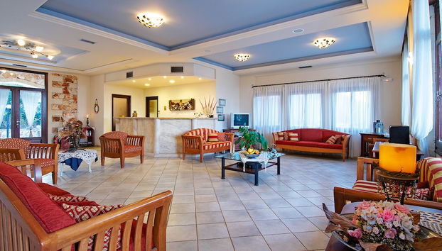 Zona de estar del vestíbulo