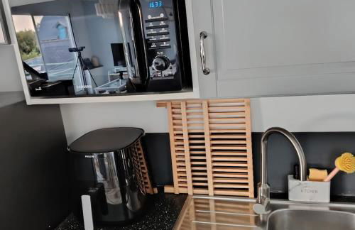 Terrasse du Mont St Michel, vue imprenable, appart cosy proche Mont St Michel - Foto 13