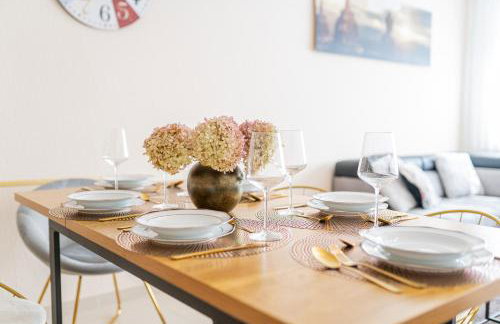 Golden Design Apartment, Zentral, Familie und Business, 1000 Mbit - Foto 4