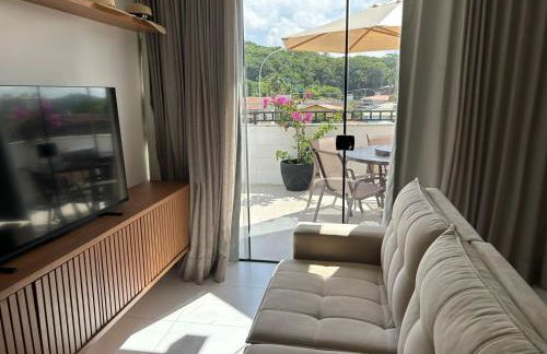 Cobertura pé na areia, 3 suítes e área externa - Foto 63