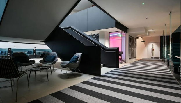 Sala de estar do lobby