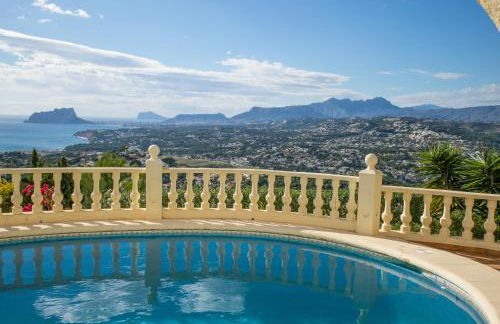 Casa Inca, Villa with heatable pool and top view atop Moraira El Portet - Foto 2