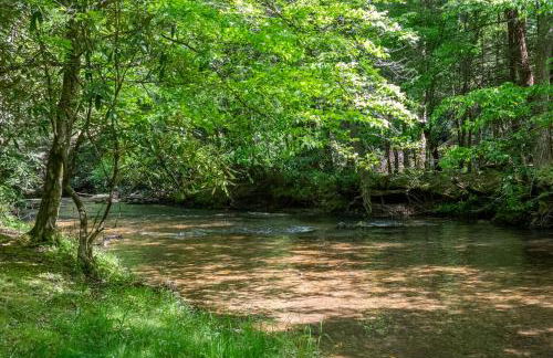 A Creek Runs Thru It - Secluded Waterfront Cabin - Foto 52