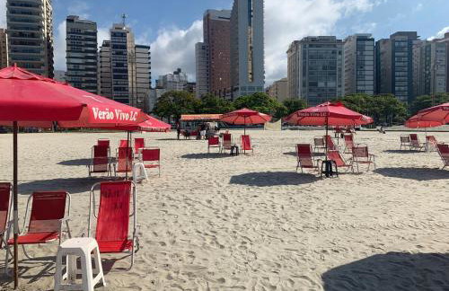 Apto22-Lindo -3 quartos- em Santos-SP com ar condicionado - Foto 48