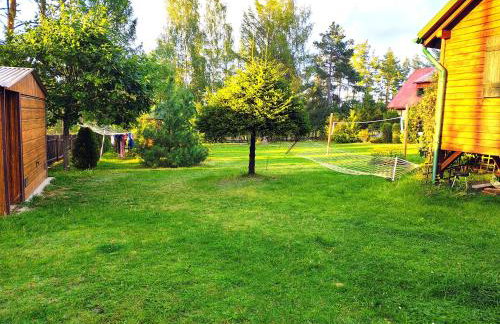 Chatka Baby Jagi - Domek z balią i kominkiem w lesie pośród jezior - Foto 13