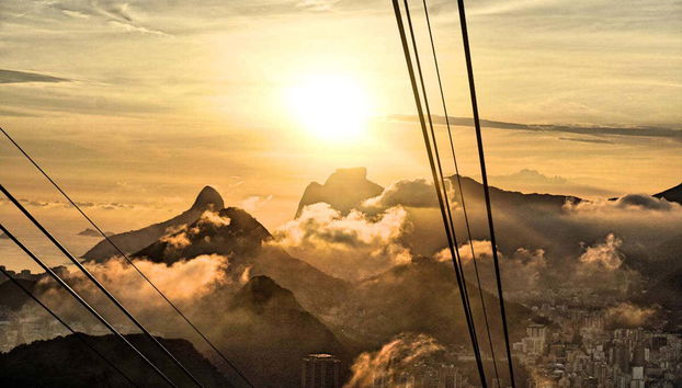 Vistas do teleférico