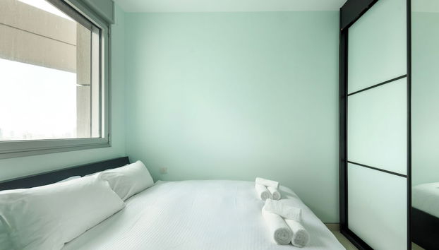 High end 2 BR w panoramic City view - Foto 5, Habitación