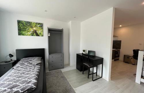 Moderne und helle 1-Zimmer-Wohnung für Feriengäste, Monteure und beruflich Reisende LS15 Single - Foto 2