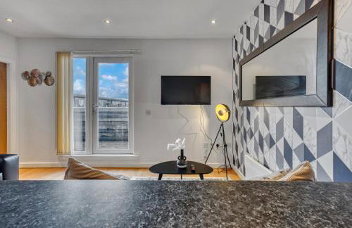 Cosy Central 2-Bed Flat City View & Parking - Foto 12