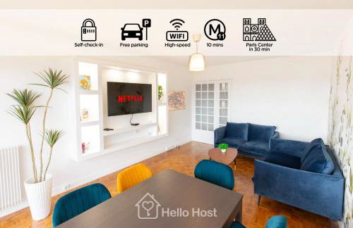 La Chic Retraite Parisienne - Parking, 81m2, Paris - Foto 1