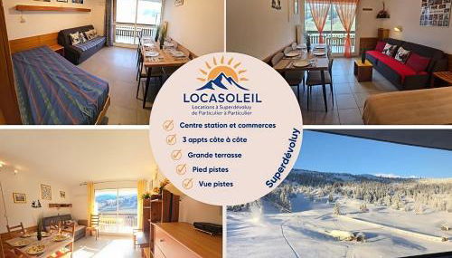 Appt pied pistes et centre station Superdévoluy chez Locasoleil - Foto 1