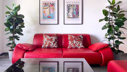 Modernes Wasserfront Wohnung, Terrasse, Parkplatz - Foto 4