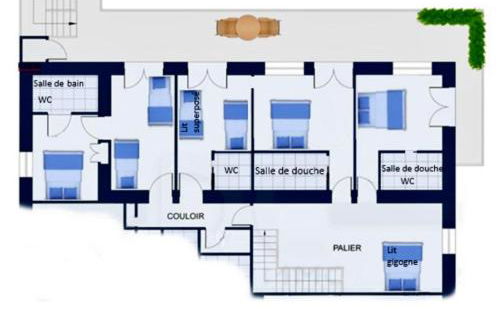 Gîte Les Vernes du Léman 11 à 13 pers - Foto 3