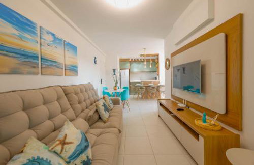 Apartamento a 150 M DA PRAIA com SACADA, WI-FI, PISCINA, PORTARIA 24h, PLAYGROUND e vaga de GARAGEM - Photo 29