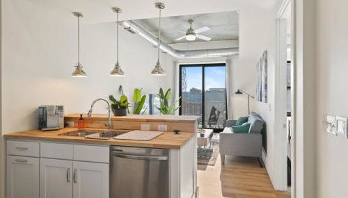 Clover Luxury High-Rise DownTown South Bend - Foto 3, dishwasher