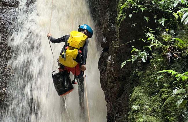 Rapel no cânion El Silencio - Foto 5