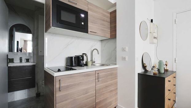 Peaceful Studio -2p- Moulin Rouge - Foto 3, Cocina privada