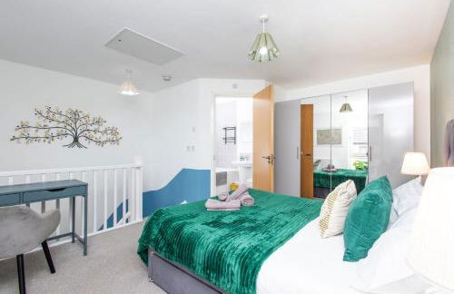 Carnforth 91 by Alt-Stay - 2 Bed En Suite Home - Parking, WiFi & King Bed - Contractors & Relocations - Weekly & Monthly Rates - Foto 15