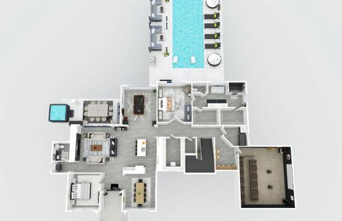 Designer Home with Hot Tub BBQ & Hill Views - Foto 52