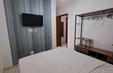 LINDO APARTAMENTO EM UBATUBA NA PRAIA DO ITAGUA, SAUNA, PISCINA, WI-FI, AR CONDICIONADO, 2 VAGAS DE ESTACIONAMENTO e BELA VISTA DA SACADA - Foto 15