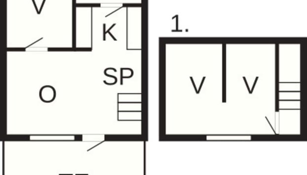 6 Person Holiday Home on a Holiday Park in Hemmet - Foto 3, Plano