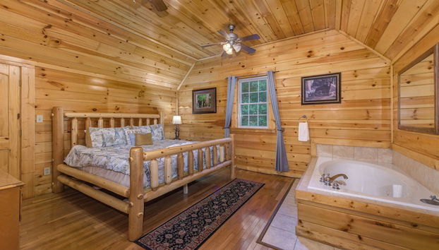 Smokies Bungalow - Foto 2, Habitación