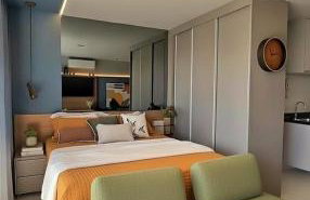 Flat Luxo com Coworking, Academia e Rooftop - WiFi 1Gb - Beira Mar 4 min - Foto 42