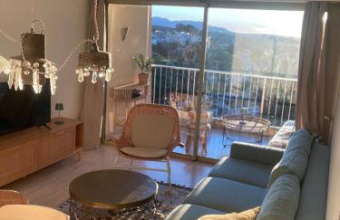 Sunny retreat terrace sea view calm AC - Foto 3