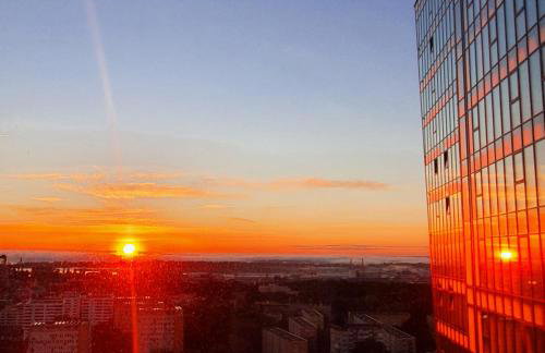 Apartament White Sky 20 Hanza Tower- Free parking - Foto 17