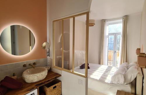 Chez Alba - terrasse, local à vélos et parking au centre historique - Foto 10