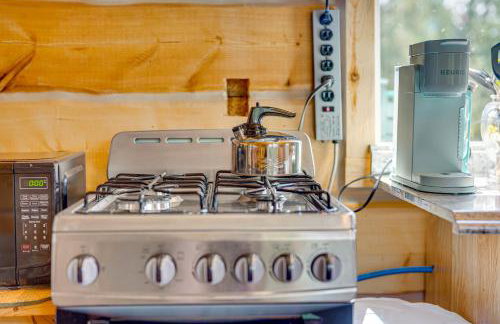 Mtn Views and Fireplace Cozy Trout Creek Tiny Home - Foto 10